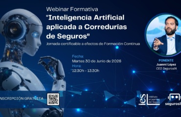 Webinar Inteligencia Artificial aplicada a Corredurías de Seguros