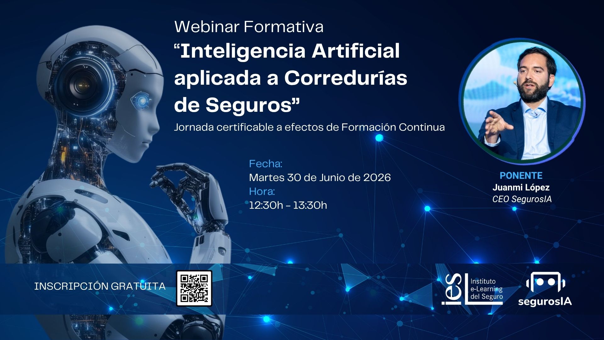 Webinar Inteligencia Artificial aplicada a Corredurías de Seguros